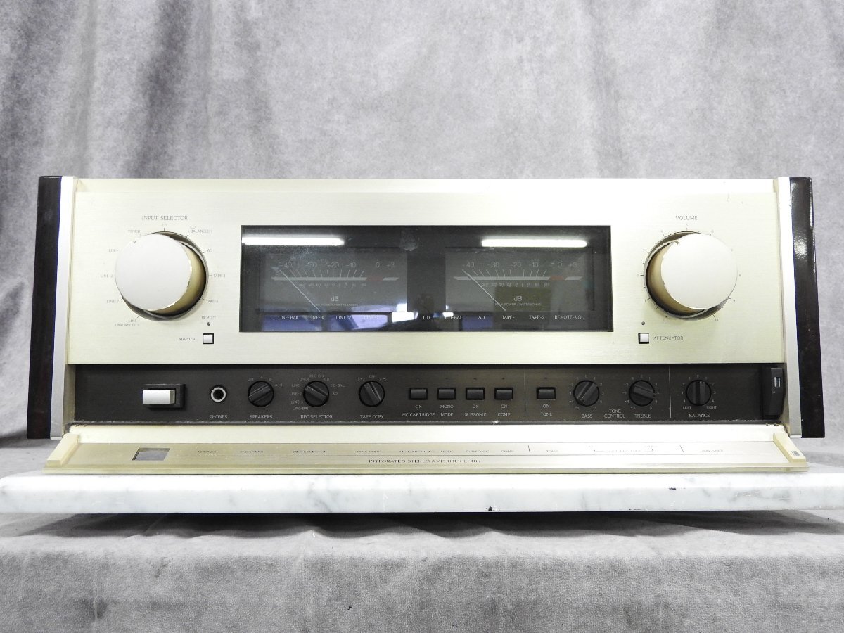 * Accuphase Accuphase pre-main amplifier E-405 * used *