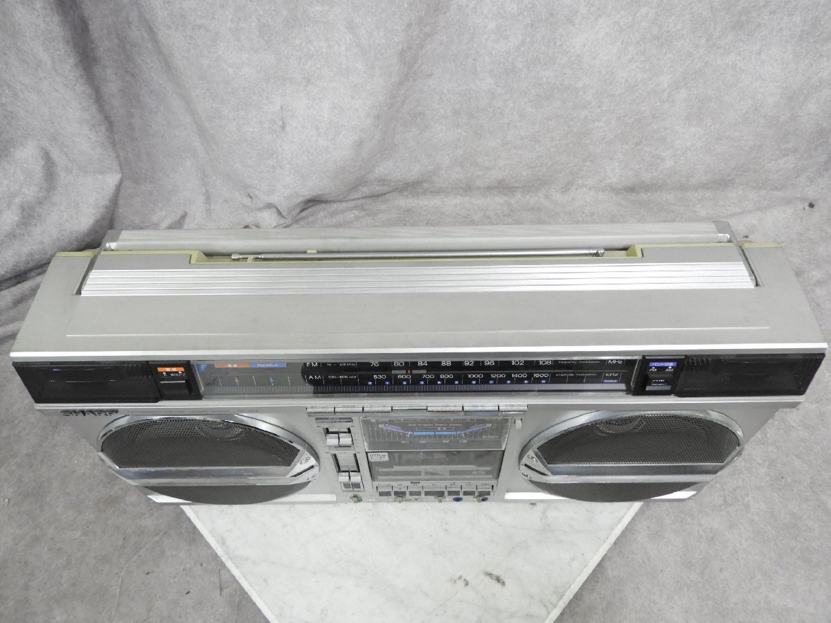 * SHARP sharp GF-535 radio attaching stereo tape recorder radio-cassette * used *