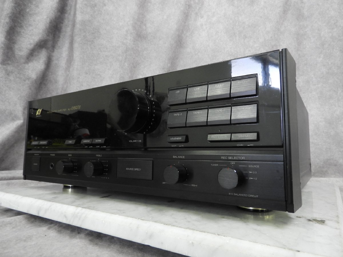 * SANSUI Sansui AU-α607i pre-main amplifier * used *