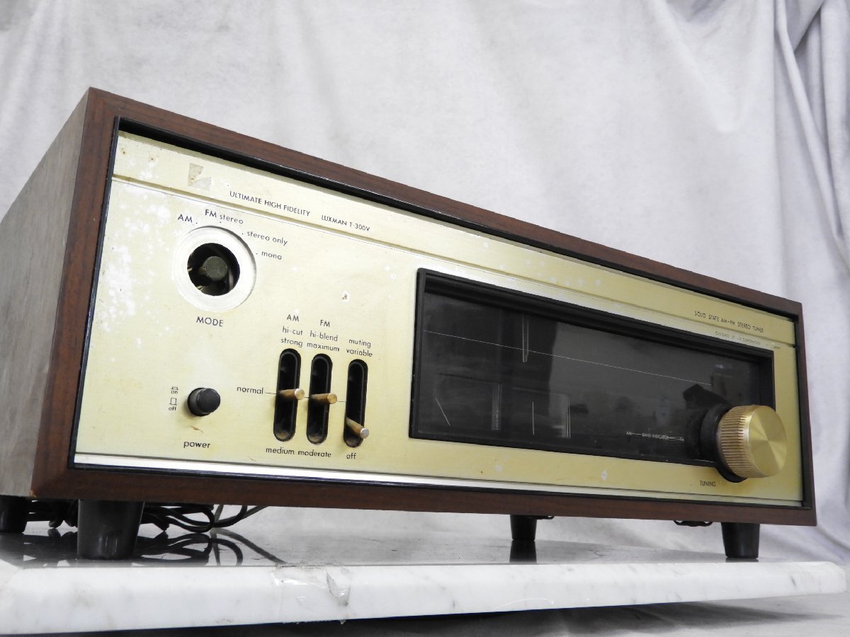 ☆ LUXMAN ラックスマン T-300V AM/FMチューナー ☆ジャンク☆_画像1