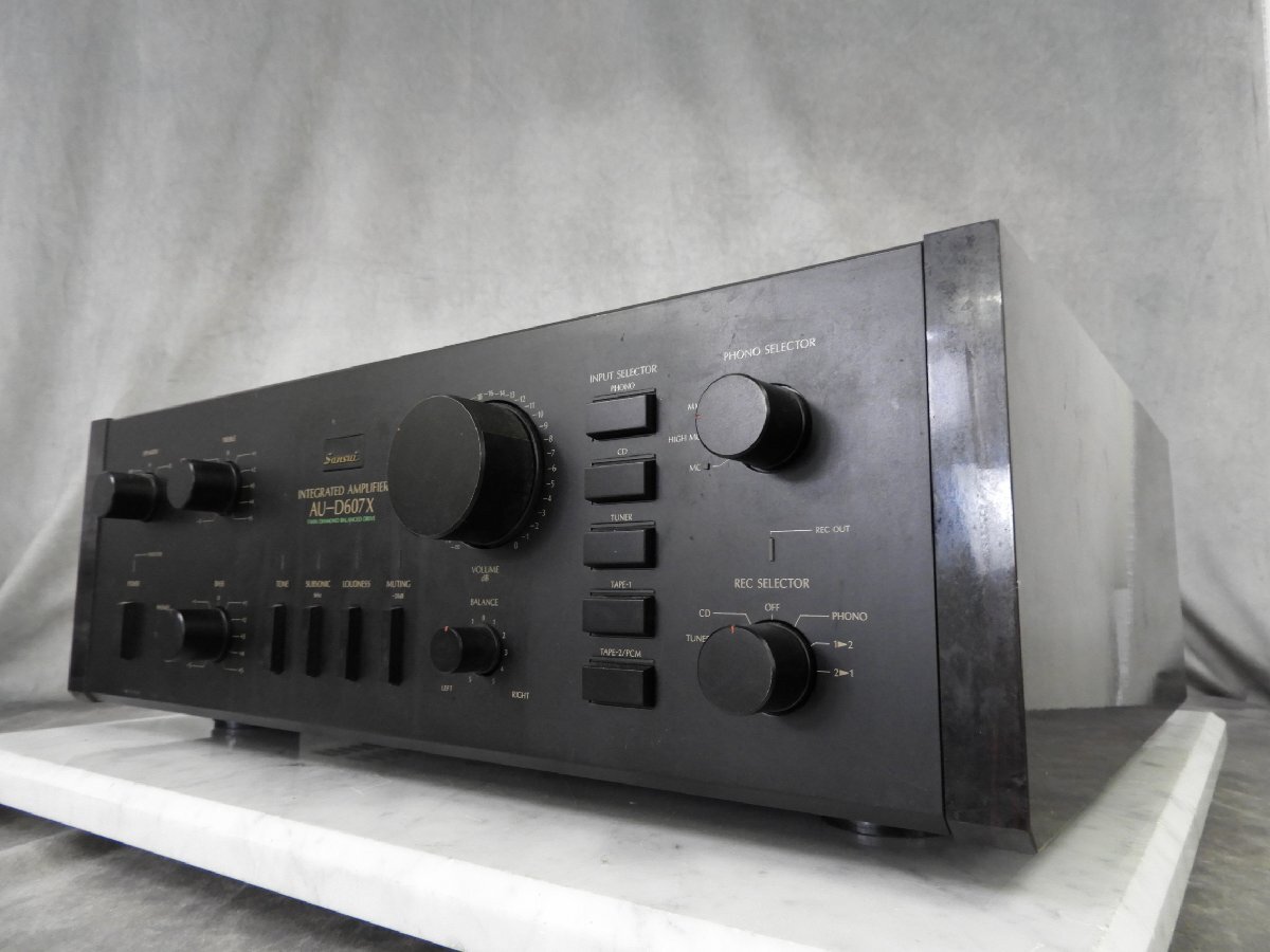 * SANSUI Sansui AU-D607X pre-main amplifier * used *