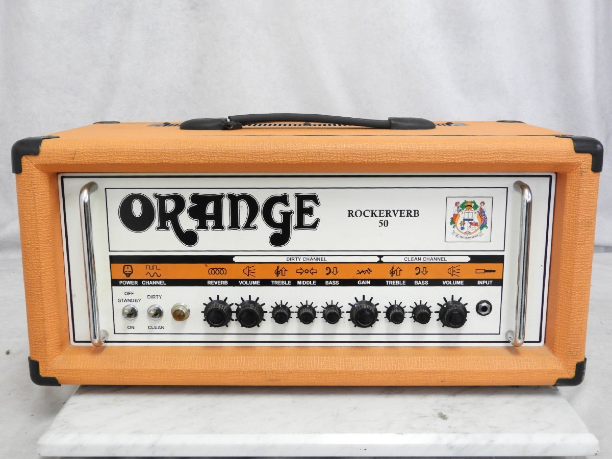 ☆ Orange オレンジ ROCKERVERB50 ギターアンプ ヘッドアンプ ☆中古☆_画像1