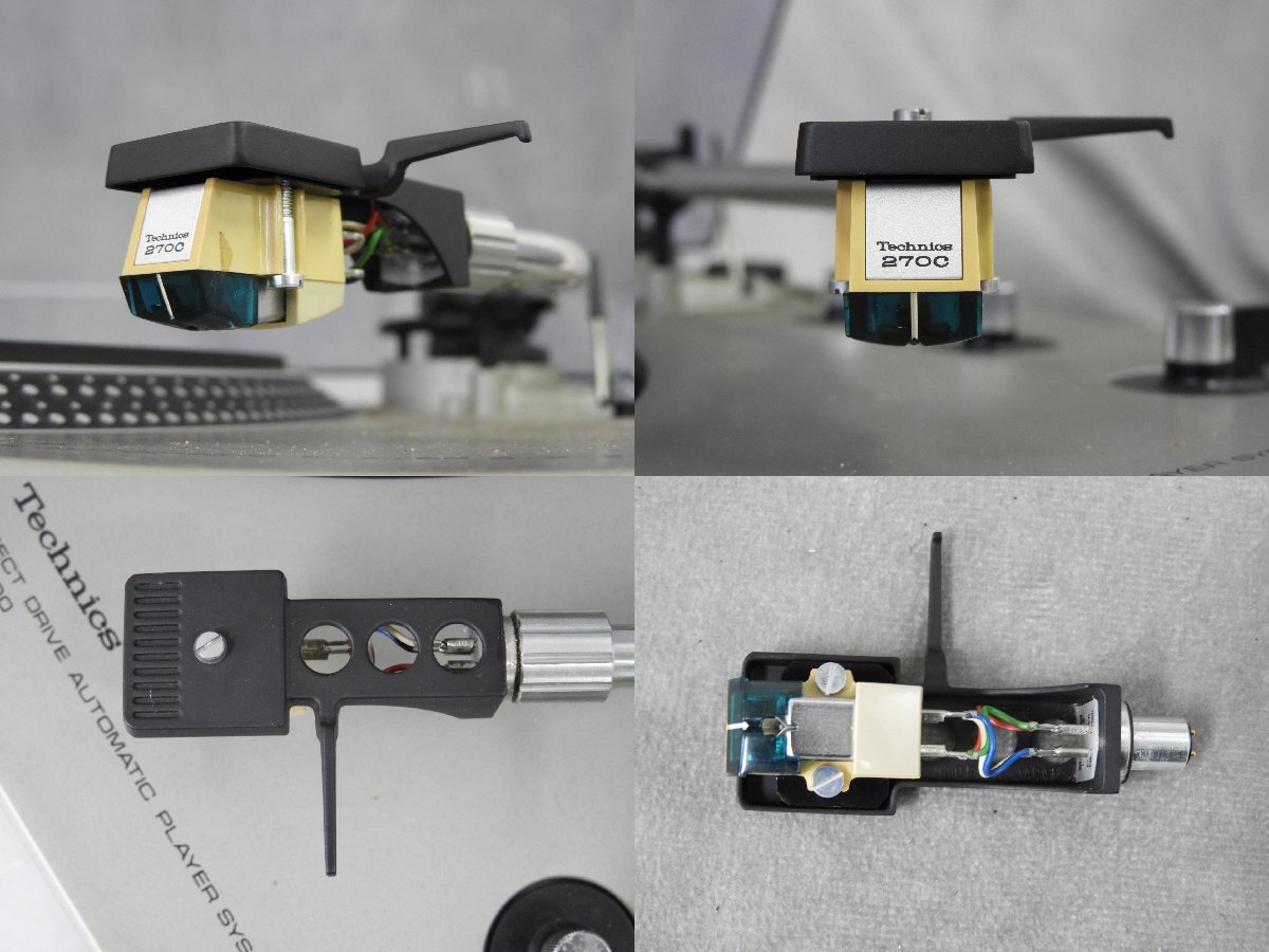☆ Technics テクニクス SL-1600 ターンテーブル レコードプレーヤー ☆現状品☆_画像4