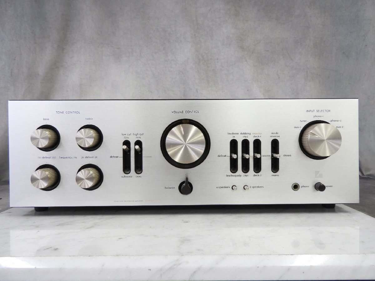 * LUXMAN Luxman L-80V pre-main amplifier * used *