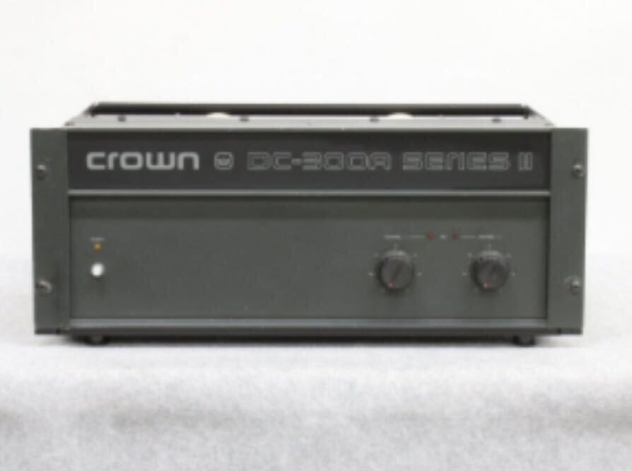 【完動品】アムクロン クラウン dc300a series II パワーアンプの画像1