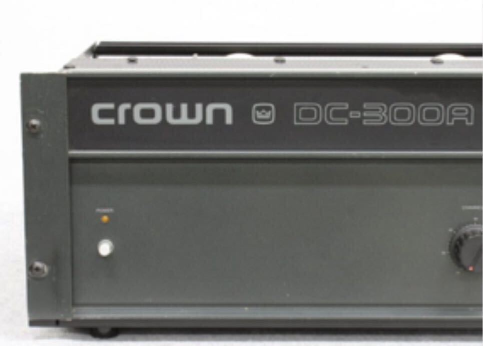 【完動品】アムクロン クラウン dc300a series II パワーアンプの画像2