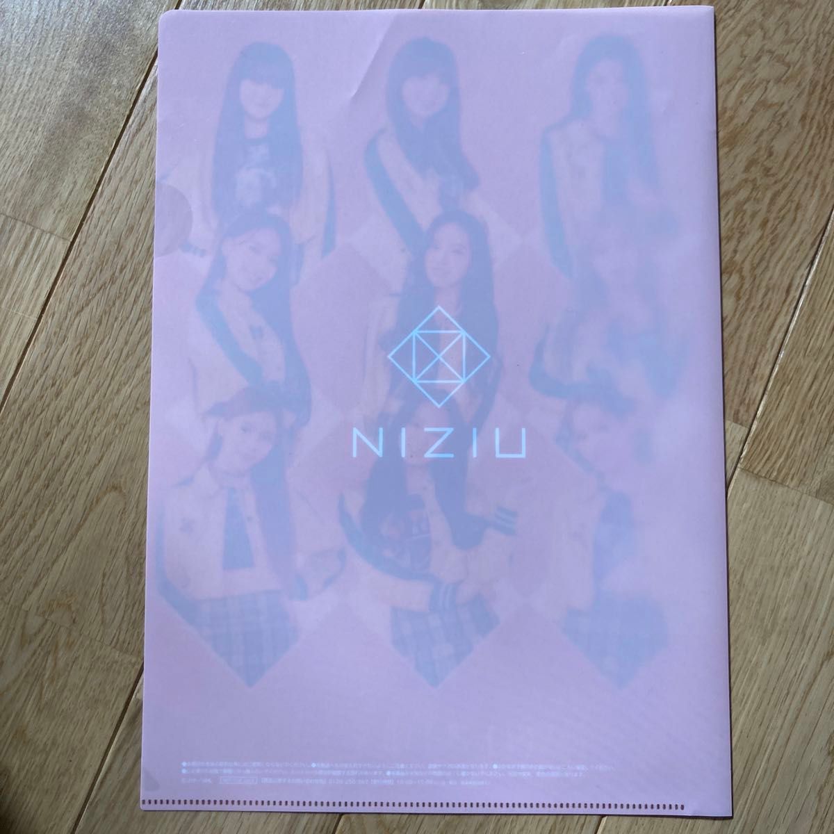 NiziU  クリアファイル　限定品　デビュー時　虹プロ