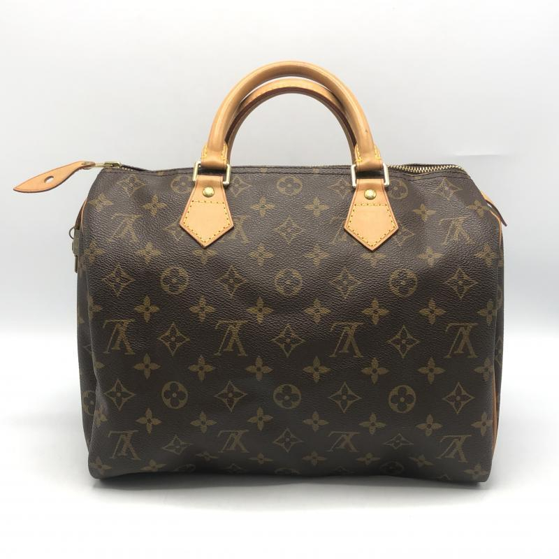 【中古】LOUIS VUITTON スピーディ30 ボストンバック M41526 ブラウン モノグラム ルイ・ヴィトン[240010431089]_画像1