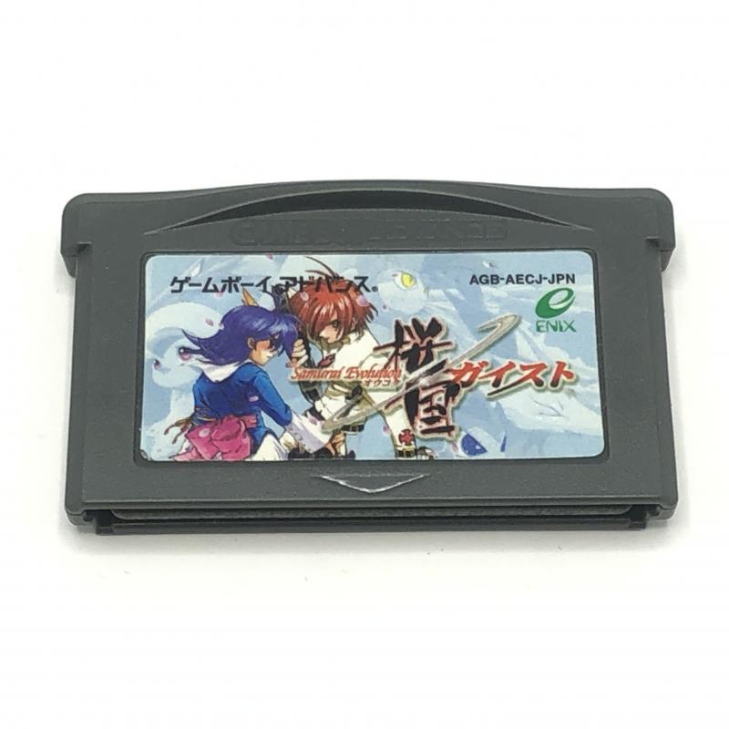 今季ブランド 中古】エニックス サムライエボリューション桜国ガイスト GBA ロールプレイング