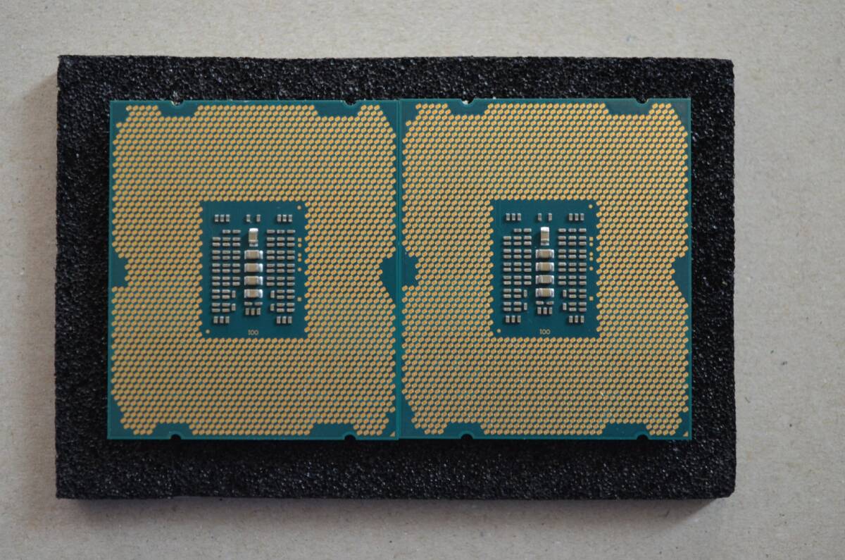 Intel XEON E5-2630 V2 2.60GHz 2 piece set operation verification settled 