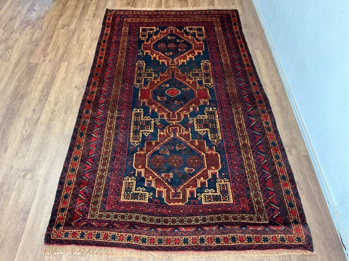 to rival rug * fine quality Vintage * large 260×152cmafgani Stan * Hella to* Ad la ska n production .. carpet 02ASBRE240513002E