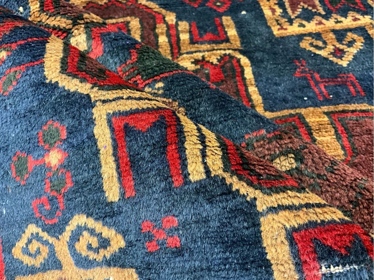 to rival rug * fine quality Vintage * large 260×152cmafgani Stan * Hella to* Ad la ska n production .. carpet 02ASBRE240513002E
