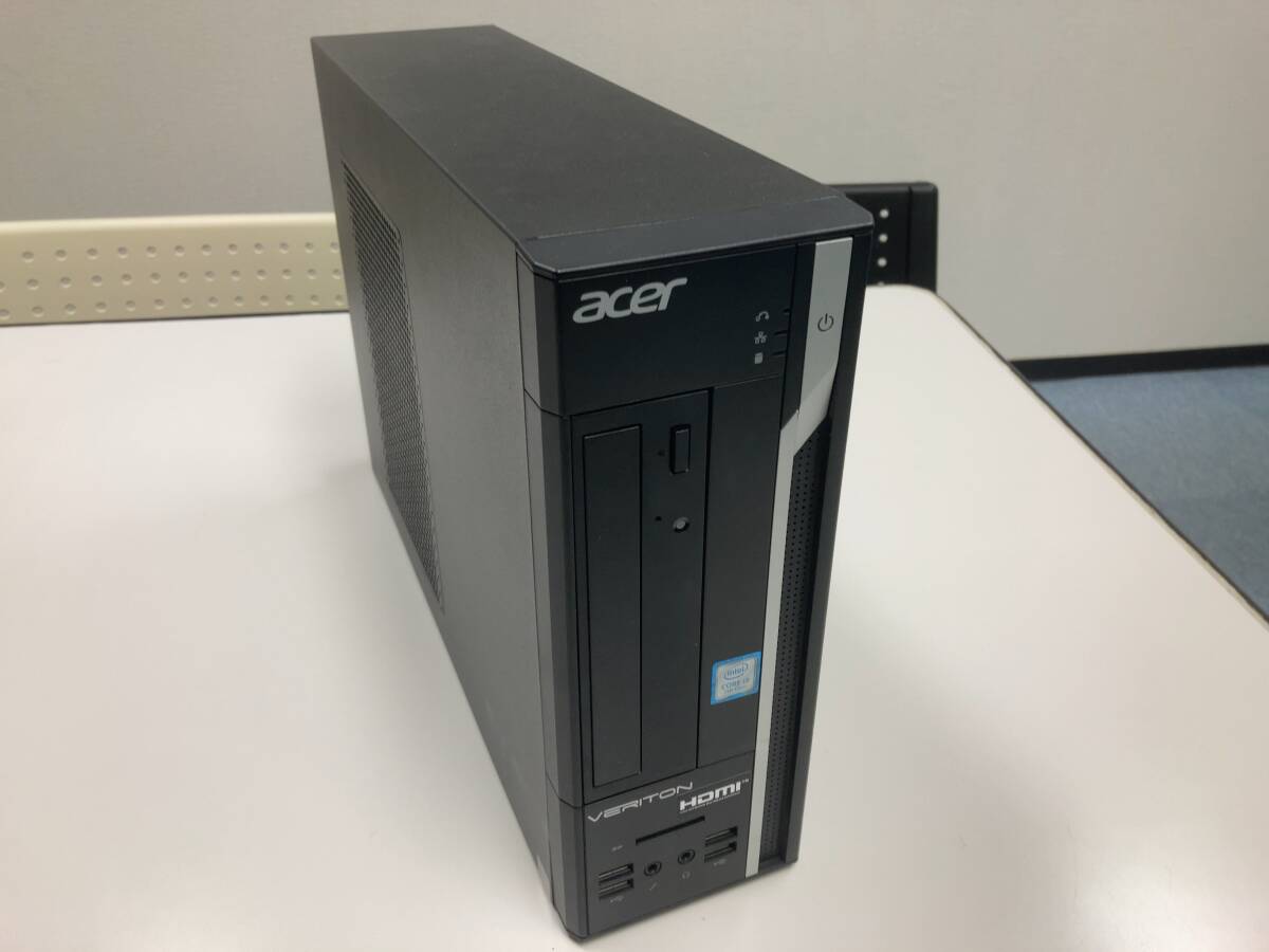 Acer Veriton X2640G series /VX2640G-A34Q /Corei3-7100 3.90GHz /4GB /SSD:128GB 【中古品】◆M3294_画像1