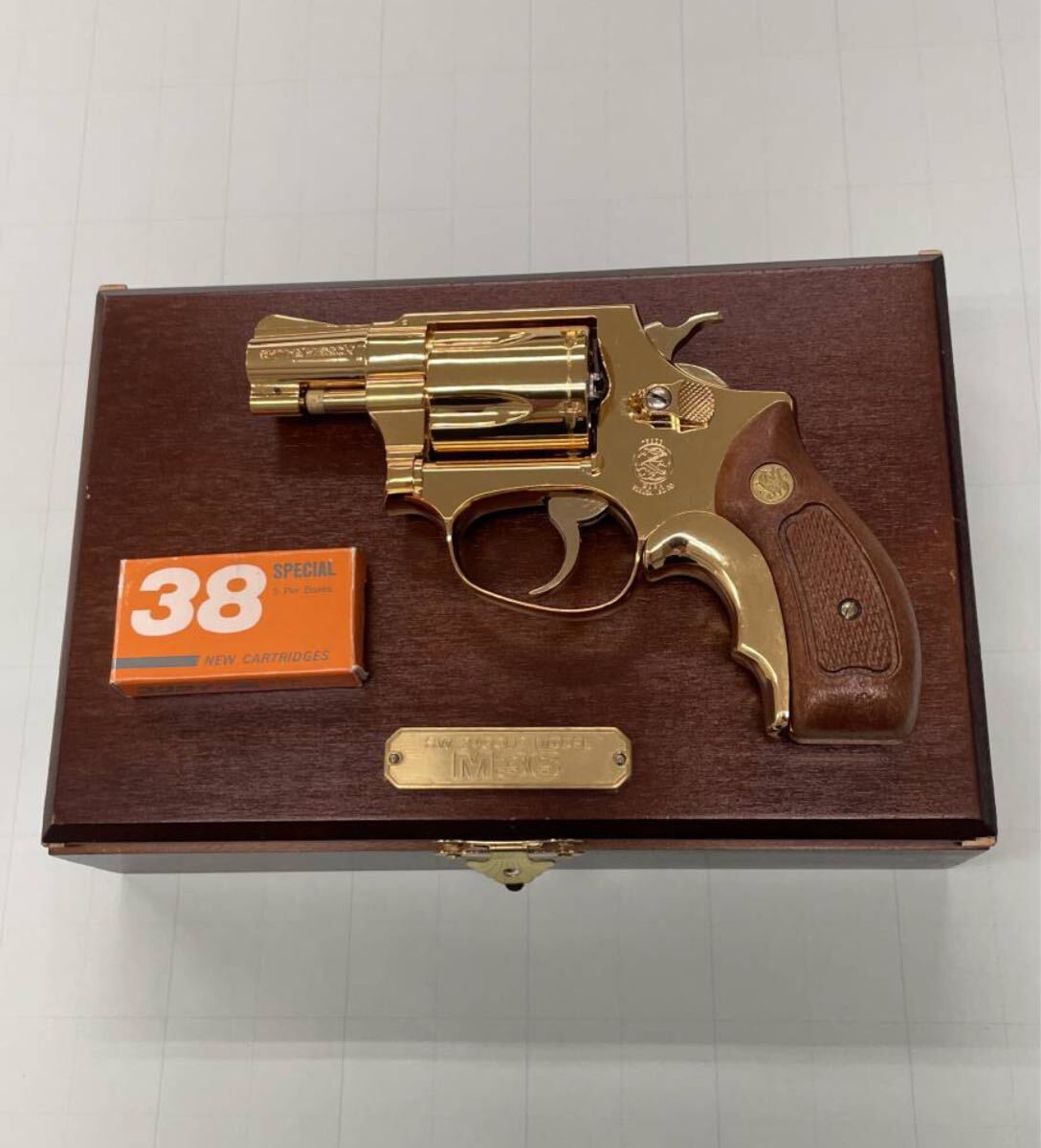 美品❗️コクサイS&W M36 24kメッキ ゴールド モデルガン KOKUSAI S&W M36 24Kメッキ 金属モデルガン コクサイ