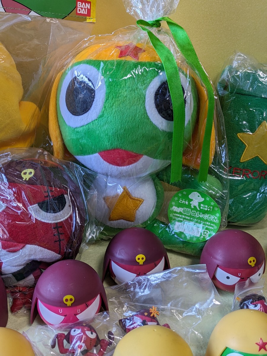  the first .. retro Keroro Gunso Keroro Gunso series soft toy mini figure etc. all together 