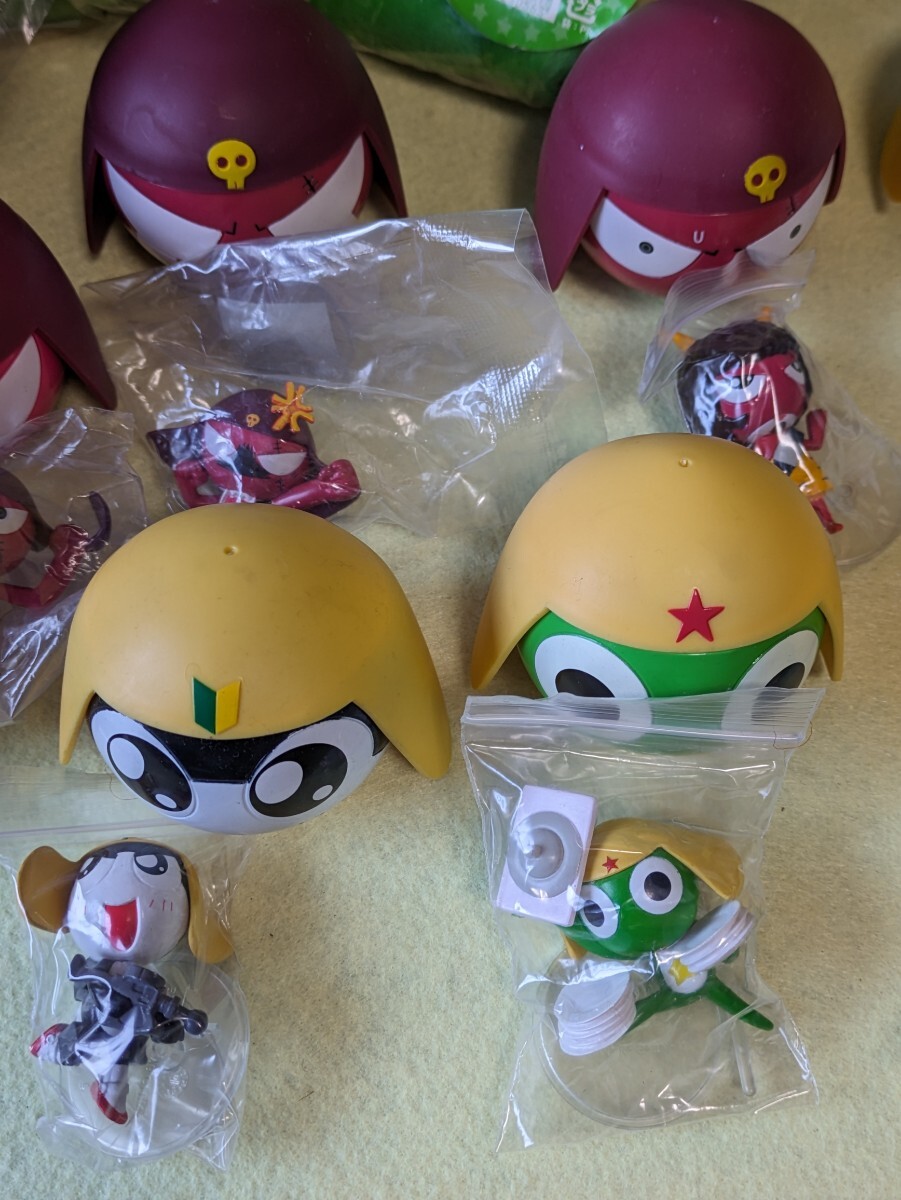  the first .. retro Keroro Gunso Keroro Gunso series soft toy mini figure etc. all together 