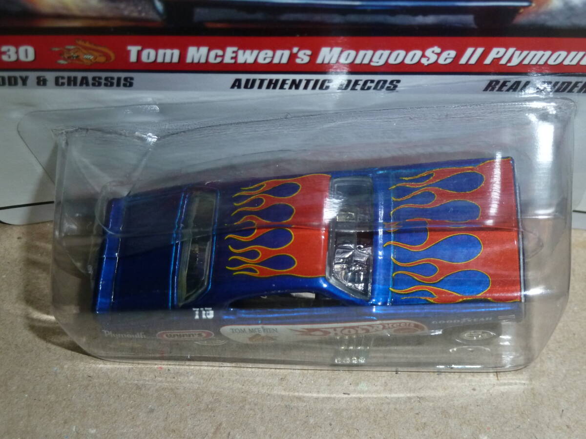 DRAG STRIP DEMONS【Tom McEwen's Mongoose Ⅱ Plymouth Duster】Hot Wheels プリマス ダスター マングース ホットウィール_画像6