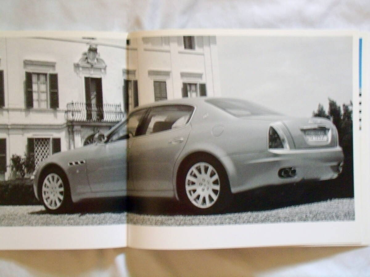 *2003 year * Maserati Cuatro Porte . language / English catalog *57.*