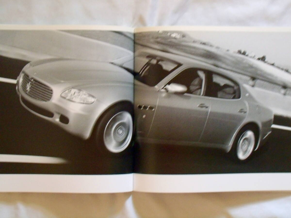 *2003 year * Maserati Cuatro Porte . language / English catalog *57.*