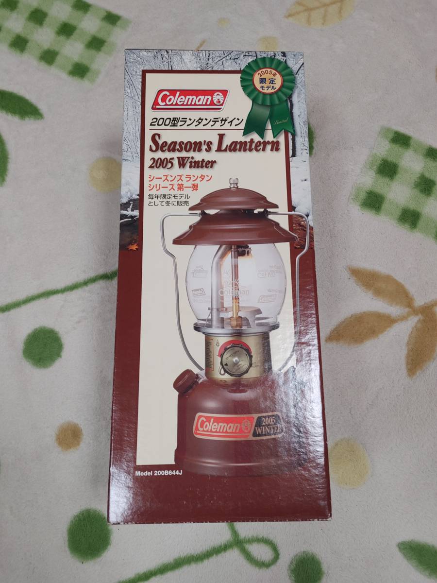 限定】 Coleman Season's Lantern 2005 Winter コールマン 限定】 Coleman Season's Lantern 2005 Winter コールマン