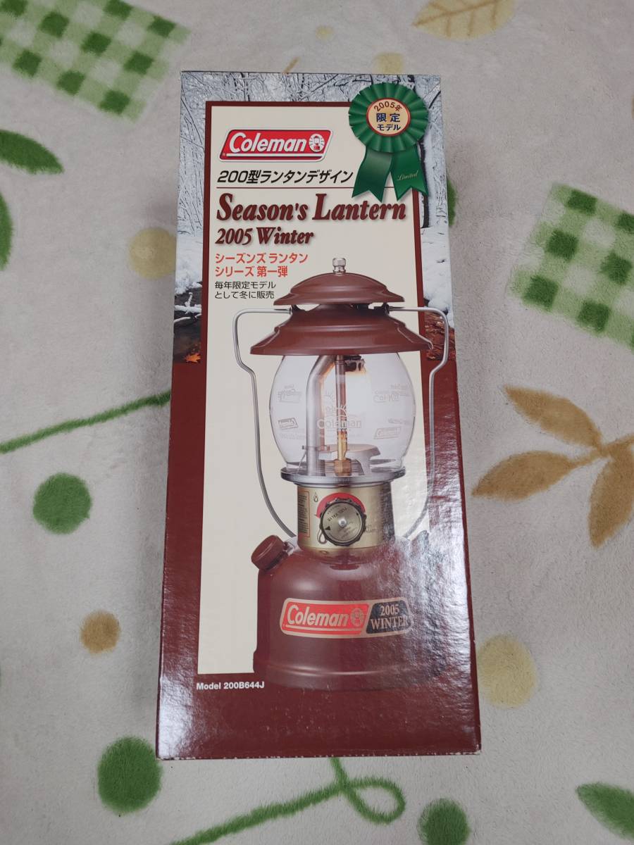 【限定】 Coleman Season's Lantern 2005 Winter コールマンシーズンランタン2005ウインター 【ノーマルグローブと圧力計付】_画像1