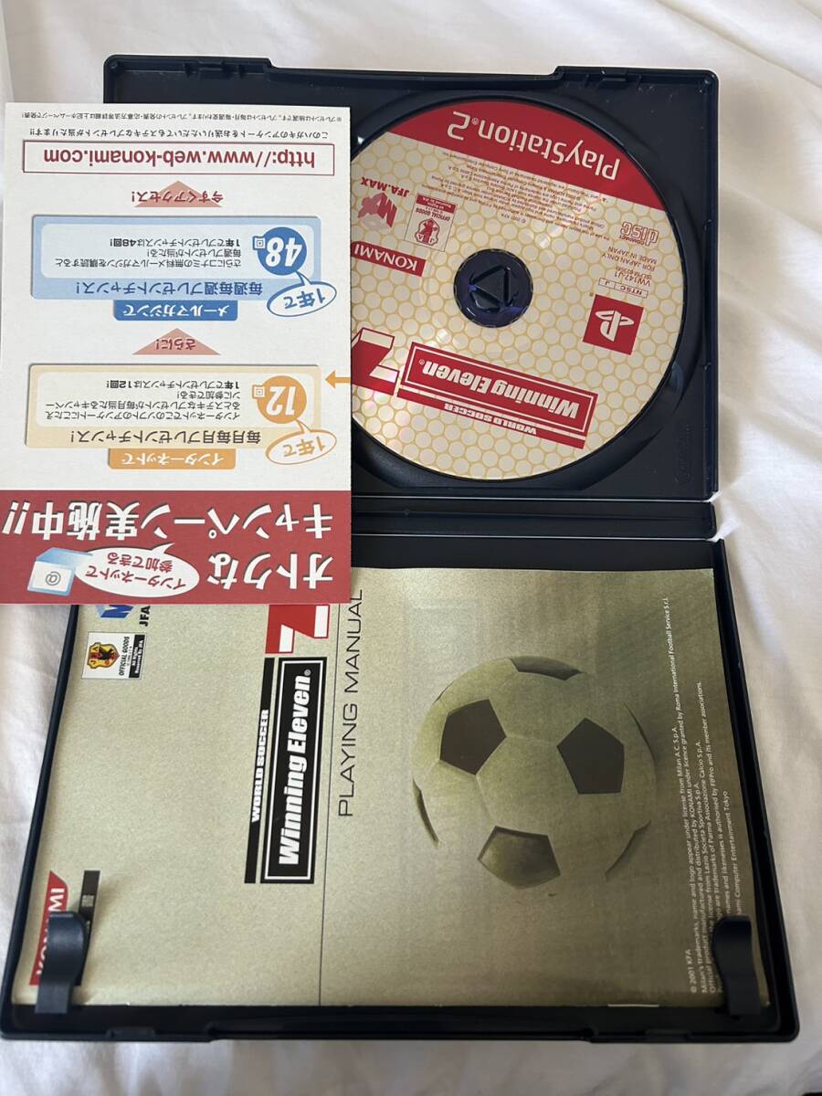  ワールドサッカー ウイニングイレブン7 PS2 プレイステーション2 Playstation2 中古 KONAMI コナミ 4542084000829 発売日2003/08/07_画像3