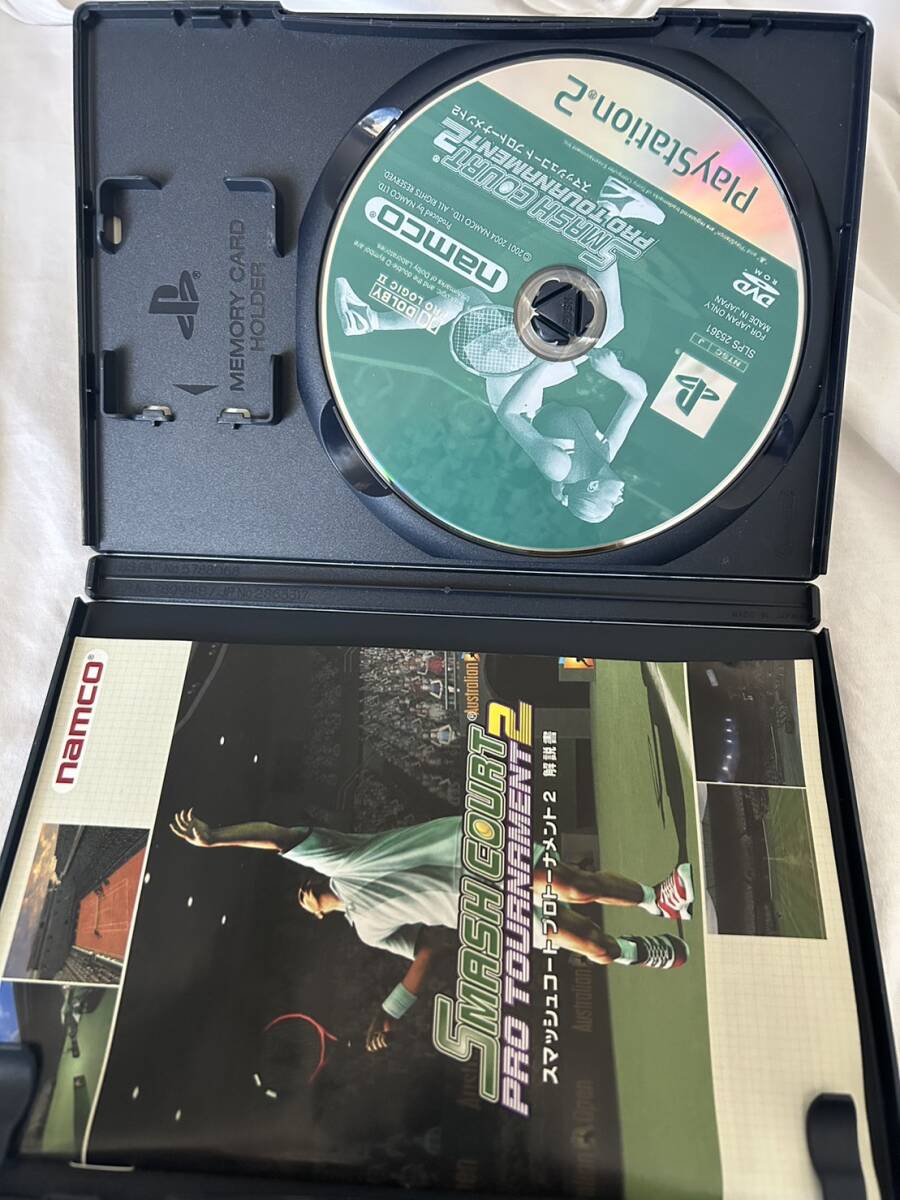  スマッシュコート　プロトーナメント2 PS2 プレイステーション2 Playstation2 ゲームソフト 中古 namco ナムコ 4907892015579_画像2