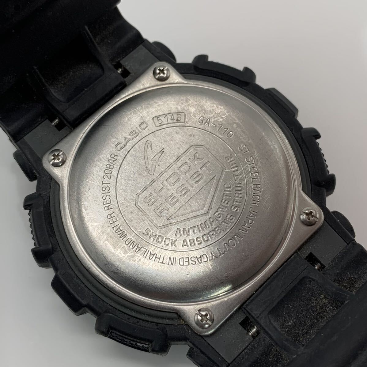◎【売り切り】CASIO（カシオ）メンズ腕時計 G-SHOCK GA-110 アナデジ _画像4