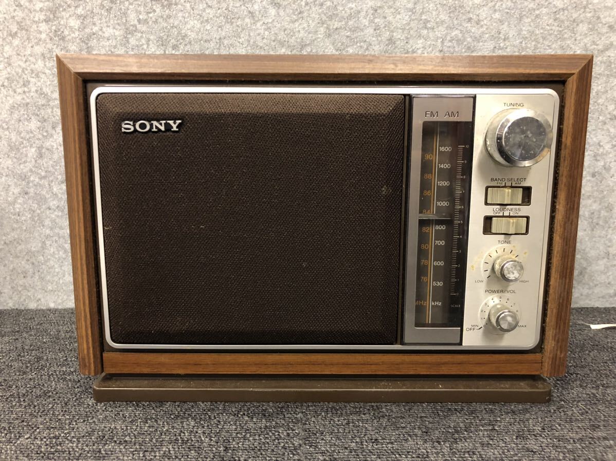 ◎【売り切り】SONY ソニー レトロ FM AM 2バンド ラジオ ICF-9740の画像1