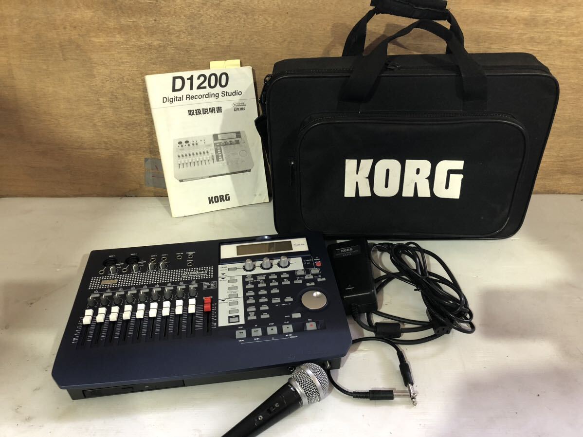 ♪【売り切り】KORG コルグ Digital Recording Studio マルチトラックレコーダー D1200mkⅡ_画像1
