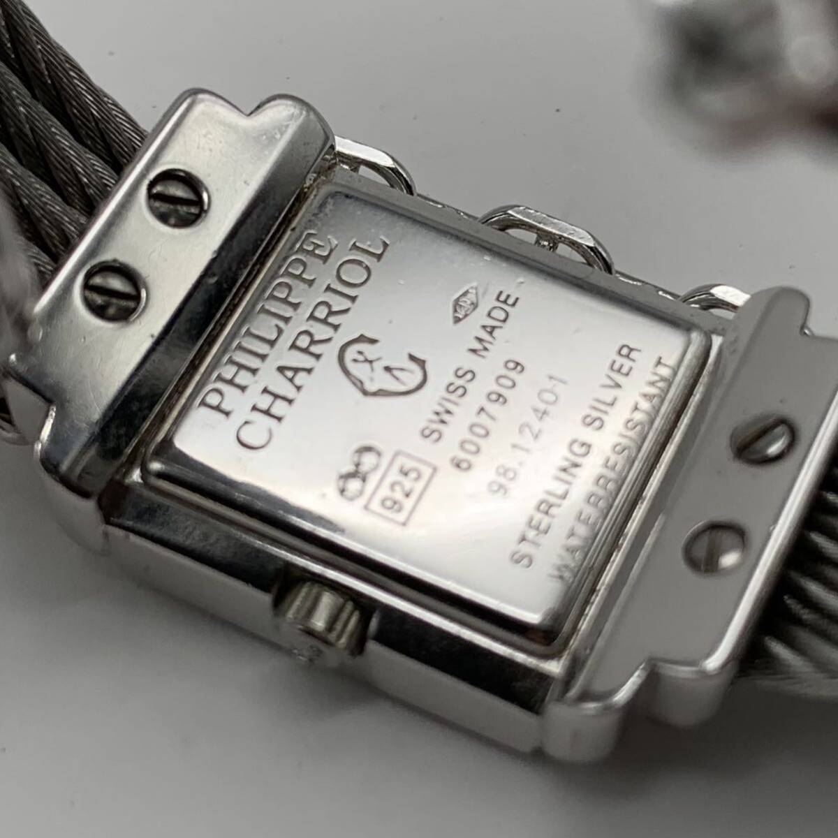^[ распродажа ]PHILIPPE CHARRIOL( Philip Charriol ) женские наручные часы STERLING SILVER 925 кварц QZ