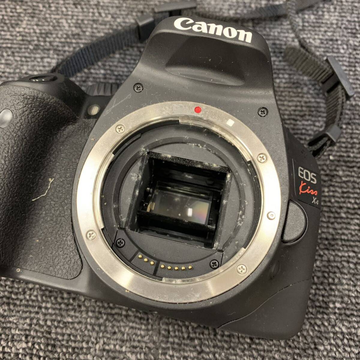 ◇【売り切り】Canon（キヤノン）デジタル一眼レフカメラ EOS Kiss X4 CANON ZOOM LENS EF-S 18-55mm f3.5-5.6 ISの画像6
