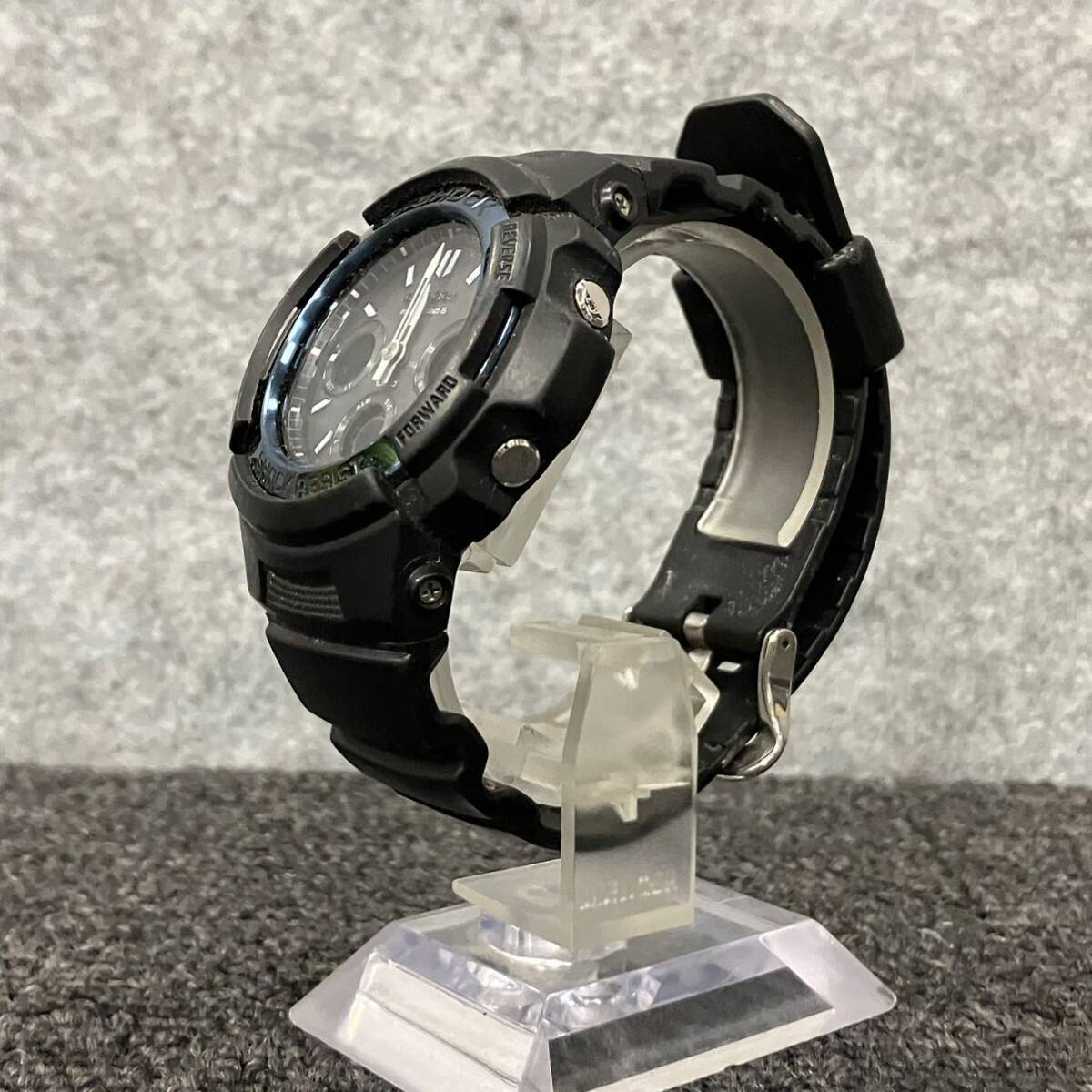 △【売り切り】CASIO カシオ G-SHOCK MULTIBAND6 電波ソーラー アナデジ 腕時計 AWG-M100A の画像2