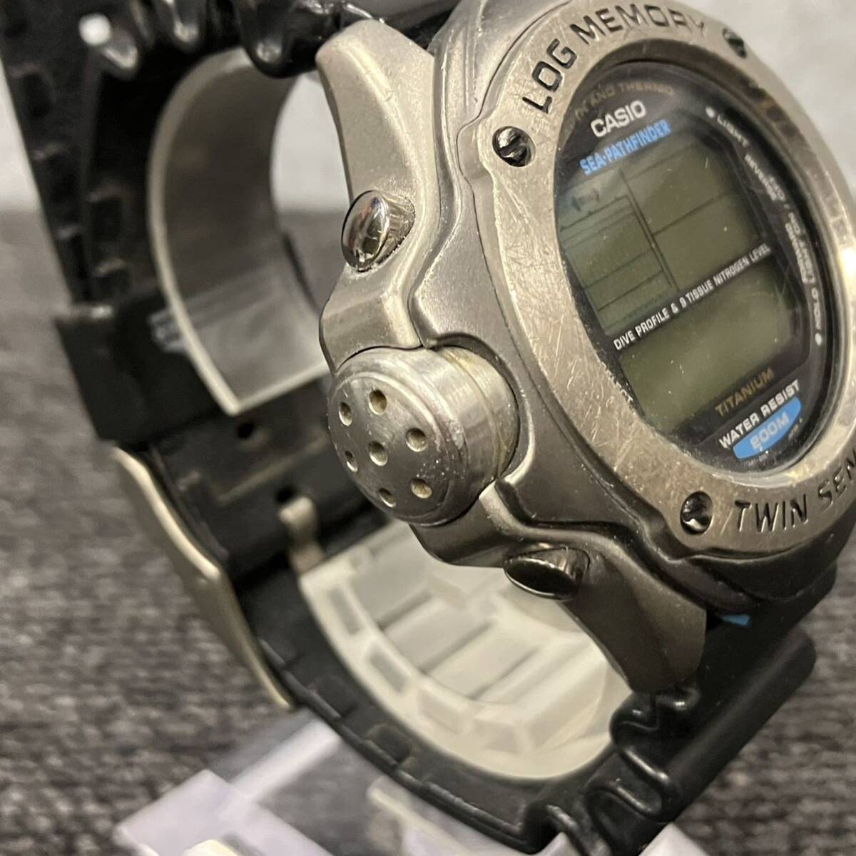 ◇【売り切り】CASIO カシオ SEA-PATHFINDER デジタル 腕時計 SPF-100 _画像2