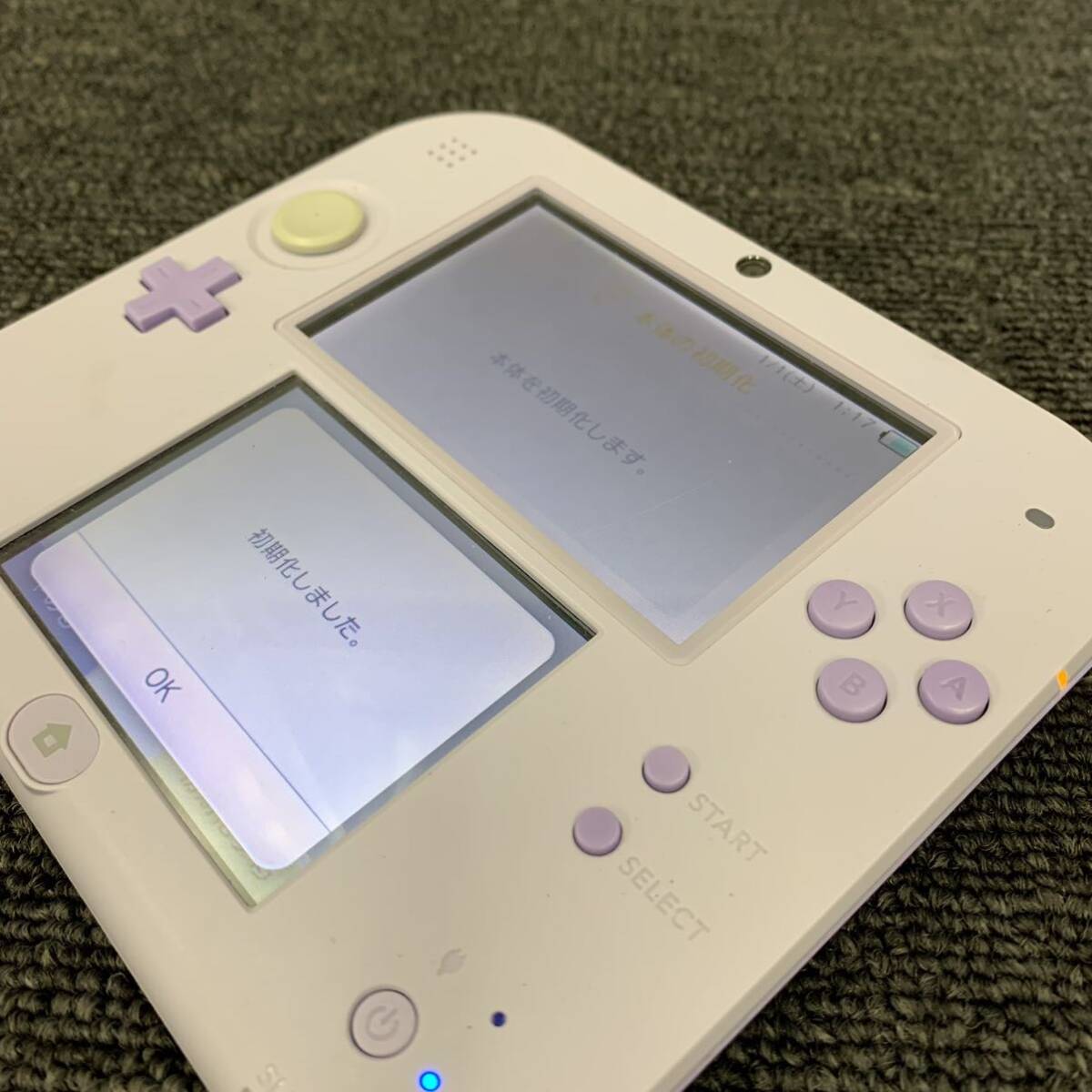 ◎【売り切り】Nintendo（任天堂）ニンテンドー2DS FTR-001 ※初期化済み_画像7