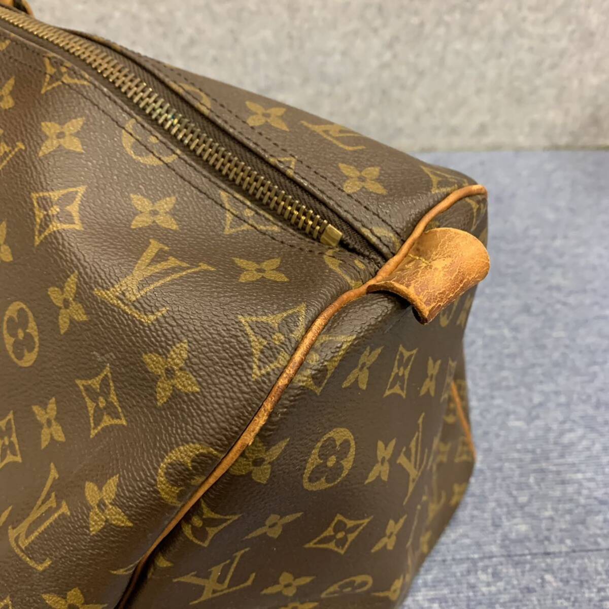 ◎【売り切り】LOUIS VUITTON（ルイ・ヴィトン）モノグラム キーポル55 ボストンバッグ ハンドバッグ _画像4