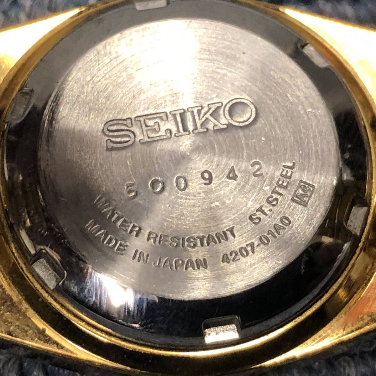 ♪【売り切り】SEIKO セイコー デイデイト 自動巻き 腕時計 4207-01A0_画像7
