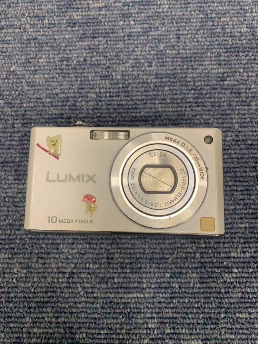 ◆【売り切り】【#sk】Panasonic パナソニック LUMIX デジタルカメラ DMC-FX37 ※通電確認済みの画像1