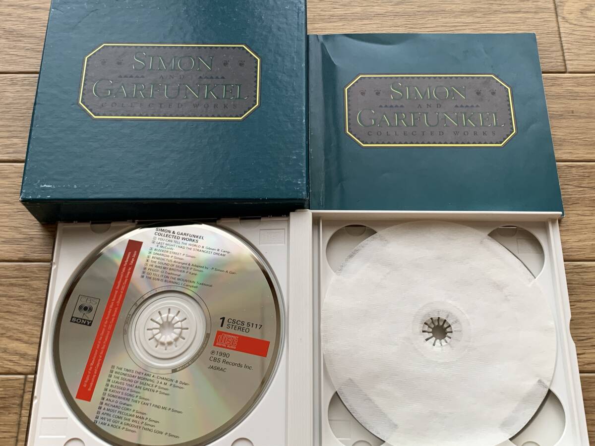 SIMON and GARFUNKEL　COLLECTED WORKS　サイモン&ガーファンクル 全集　3枚組CD/AH_画像3