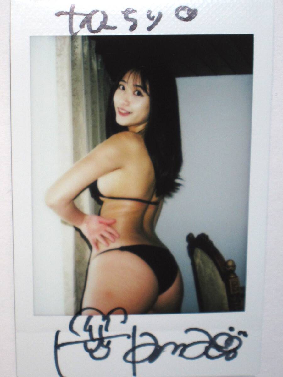 [ Okamoto ..] with autograph Cheki [ site Cheki ]4(DVD[.. reji strike .] buy privilege ) great popularity bikini model san!