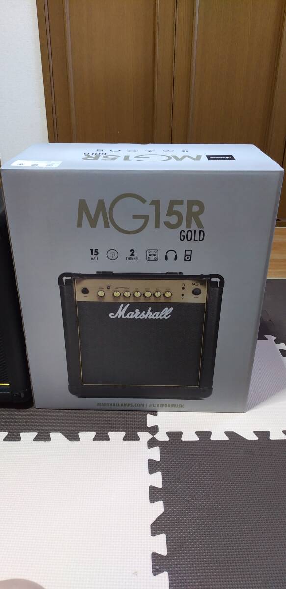 Marshall MG-Gold マーシャル ギターアンプ MG15R 新品同様！ 保証書付 格安にて！ 新品購入3か月の画像3