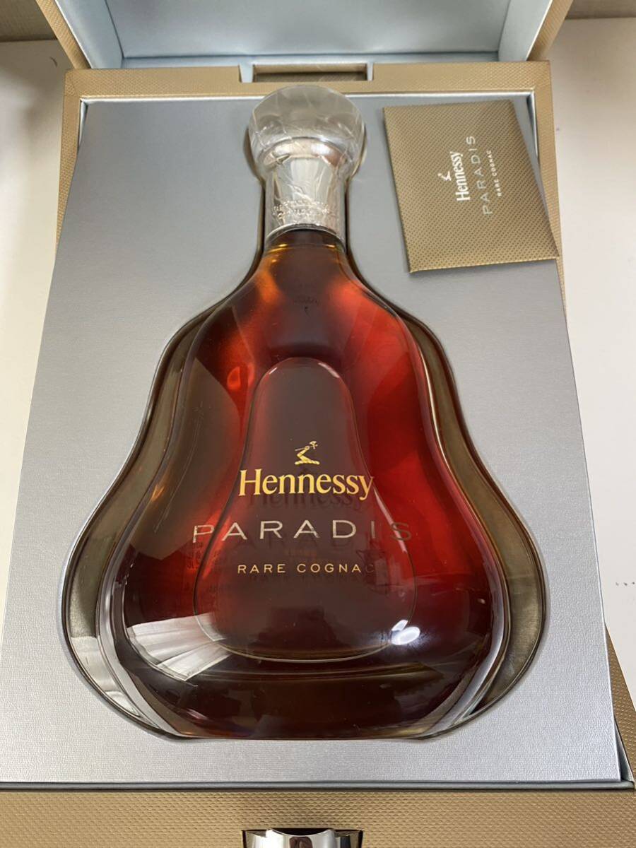 【古酒・未開栓】Hennessy Paradis ヘネシー パラディ 現行 ブランデー 700ml 40% 箱 冊子付 の画像5