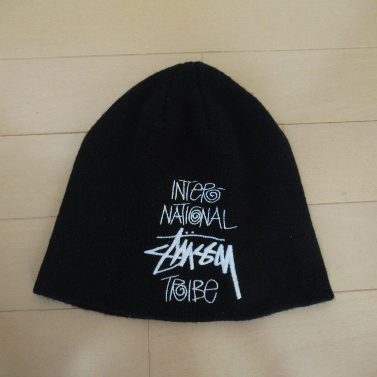 ★即決送込★STUSSY CAP oldstussy オールドステューシー ニット帽 ビーニー beanie キャップ hat 帽子 ハット ist international tribe_画像1