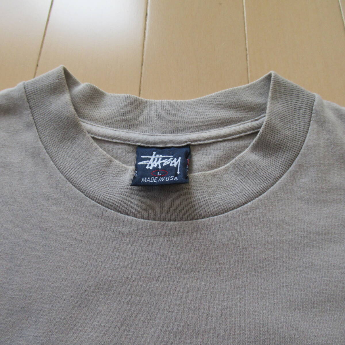 ★即決送込★L 90s 2nd ドラゴン STUSSY USA製 T-shirt Tee 半袖 old oldstussy オールドステューシーTシャツ xl m skate surf 紺タグ xl _画像4