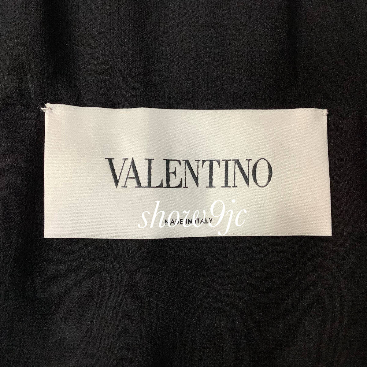 【 VALENTINO 】ヴァレンティノ ★ レザー襟付き・総レースワンピース ★1回着用_画像3