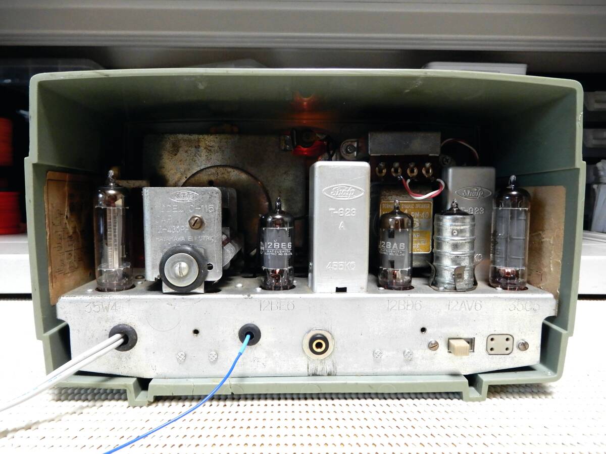 真空管ラジオ　シャープ　5X-76型　【整備済】_画像9