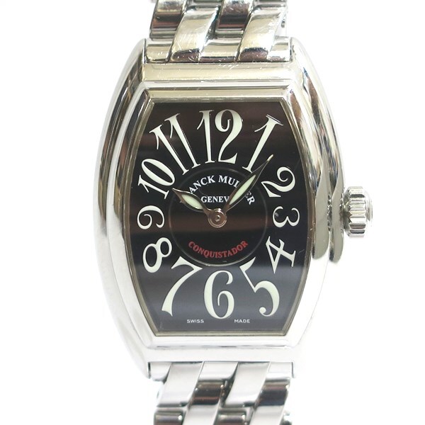 FRANCK MULLER フランクミュラー 8005LQZ コンキスタドール クォーツ レディース 腕時計【代引不可】中古品 used AB_画像1