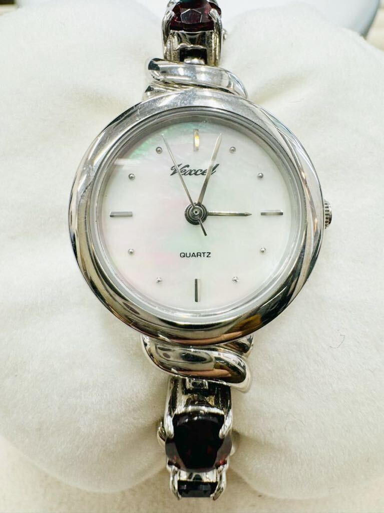 Vexcel レディース美品腕時計 不動品 シェル文字盤の画像5
