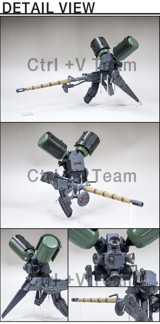 (B_1226)1/100 RANGE BRUNO GUN (未組立 ガレージキット)_画像2