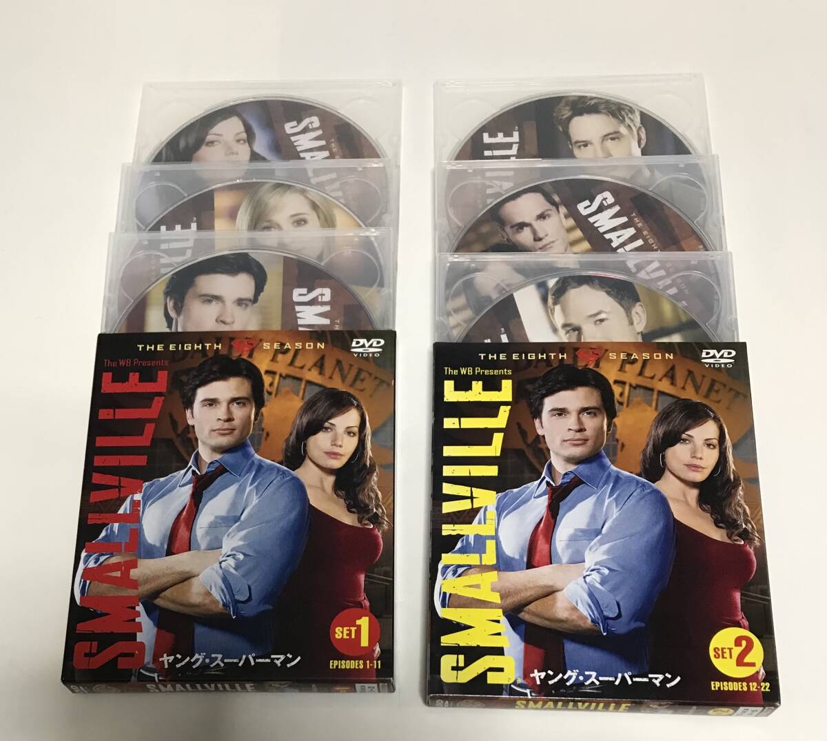 SMALLVILLE / ヤング・スーパーマン 〈７thシーズン～10thシーズン各シーズンの1&2〉全24枚(全86話)DVDの画像3